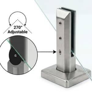 Square 8" Stair-Angle Spigot