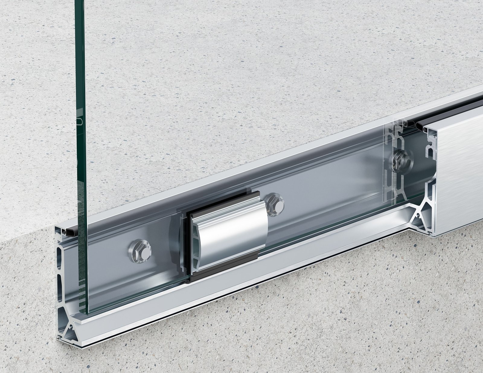 Tilt-Lok Adjustable Base Shoe Railing System